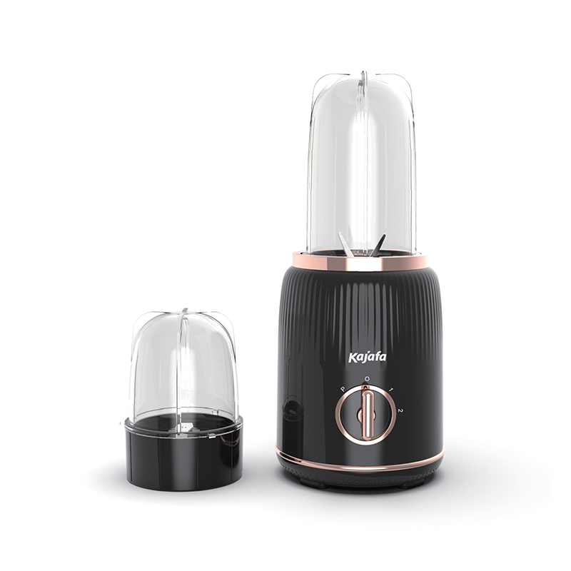 BL385AB Blender Blender Smoothie Makers 2 in 1 ، خلاط شخصي متعدد الوظائف مع مطحنة 300 مل ، زجاجة 500 مل للاهتزازات والعصائر