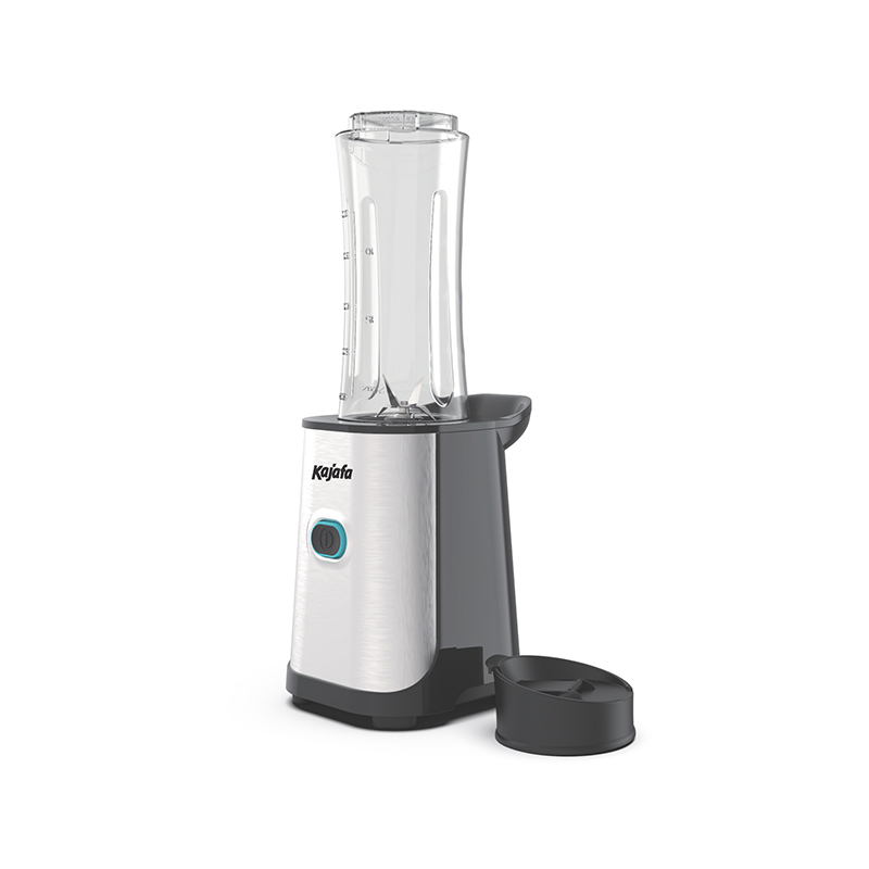 BL509-P1 خلاط شخصي مع تقنية ، صانع عصائر قوي ، خلاط صغير محمول 300 واط للاهتزازات والعصائر ، خلاط فردي صغير مع زجاجات سفر خالية من البيسفينول بسعة 20 أونصة