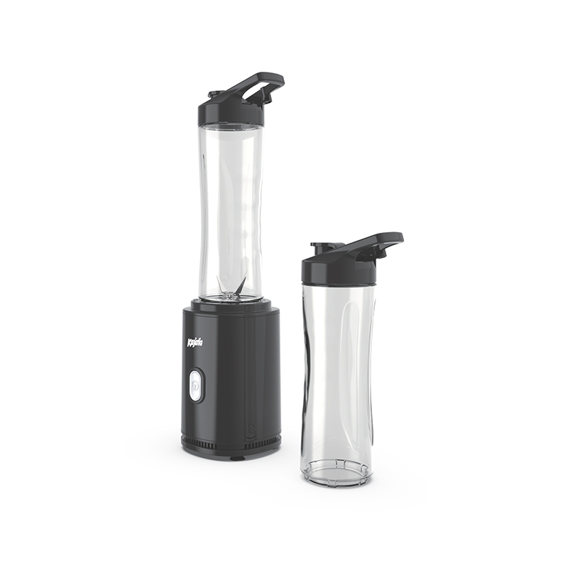 BL508B-P2 خلاط شخصي مع تقنية ، صانع عصائر قوي ، خلاط صغير محمول 250 واط للاهتزازات والعصائر ، خلاط عصير صغير فردي مع زجاجات سفر خالية من البيسفينول بسعة 20 أونصة