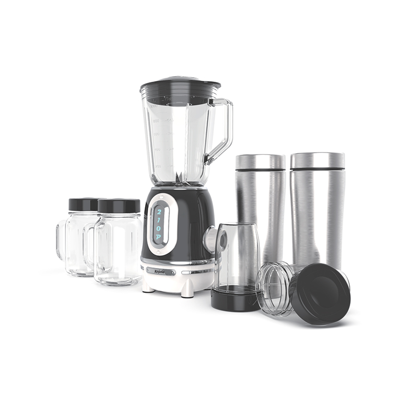 BL489AB-G Mini Blender Smoothie Makers ، خلاط عصير المنزل والمطبخ مع زجاجة خلط متعددة
